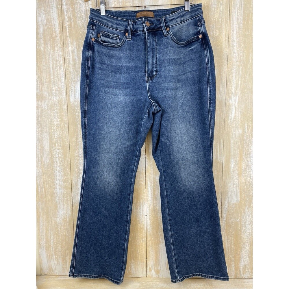 Judy Blue Women's Boot Cut Jeans - Dark Blue